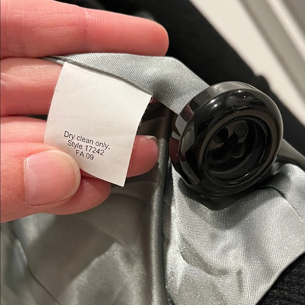 J. Crew Classic Black Pea Coat - Picture 4 of 10